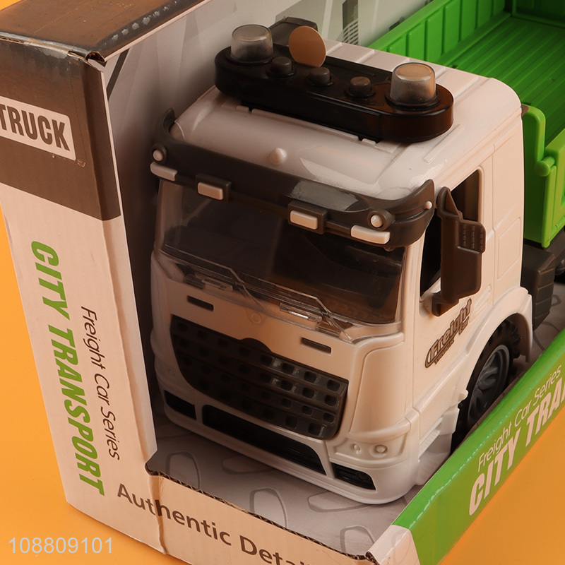 Online wholesale kids inertial transport truck toy