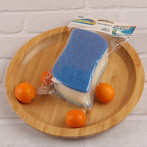 Good quality reusable kitchen cleaning sponge for washing dish