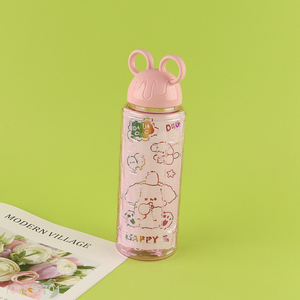 Factory price leakproof plastic water bottle with stickers