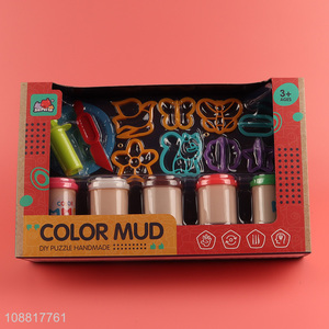 Most popular diy colored mud toy kids plasticine toys