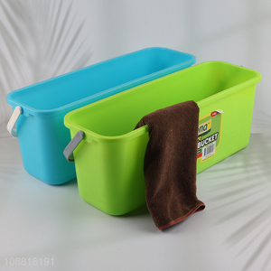 High quality plastic mop bucket for floor cleaning
