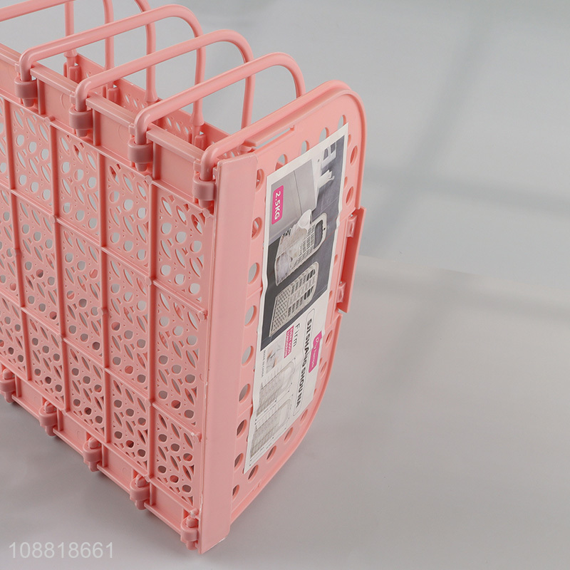 Good price plastic laundry baskets storage basket