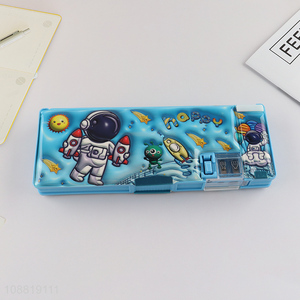 China imports kids cartoon pencil case multifunctional pencil box