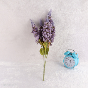 New product 5-branch aritificial flower fake hyacinth flower