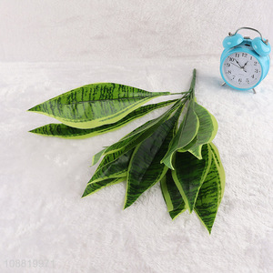 Wholesale 12-branch artificial snake plant for indoor outdoor decor