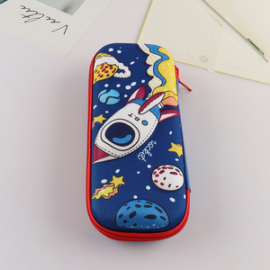 Wholesale cute cartoon eva pencil case for school kids
