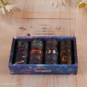New arrival 20 rolls galaxy washi masking tape set for arts