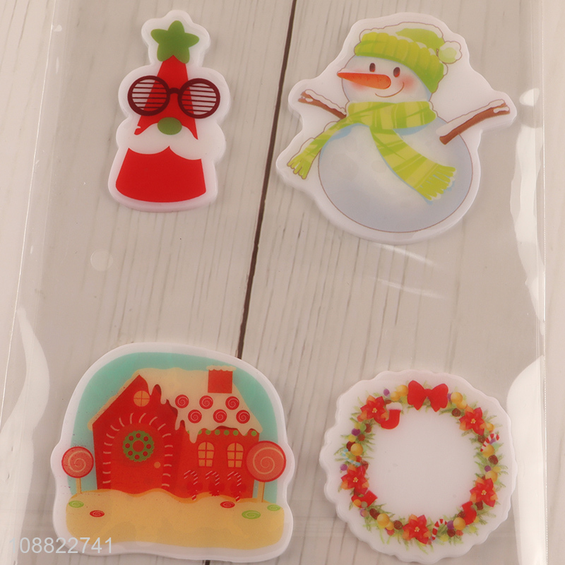 China Imports Christmas Window Clings Winter Holiday Stickers