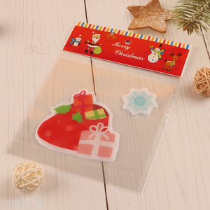 Online Wholesale Christmas Thick Gel Window Clings for Gifts