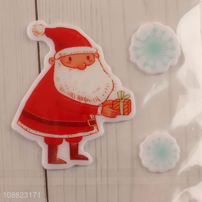 Yiwu Market Christmas Window Clings Window Decals Stickers