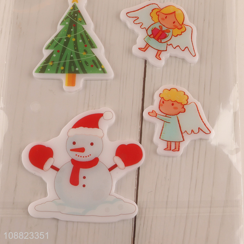 Factory Price Christmas Gel Window Clings for Kids Toddlers