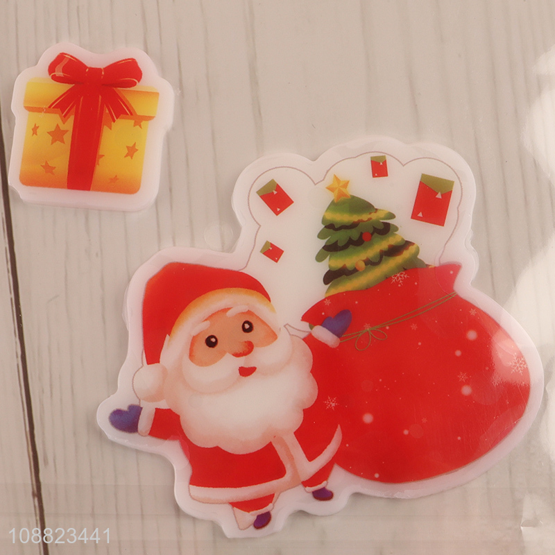 Hot Selling Reusable Christmas Window Clings for Holiday Decor