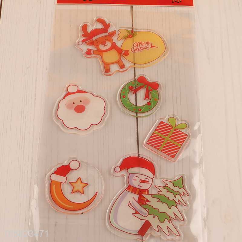 High Quality Christmas Gel Window Clings for Kids Toddlers