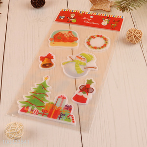 Factory Supply Christmas Window Clings Holiday Window Decals