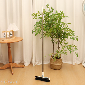 Latest products long handle floor cleaning brush broom