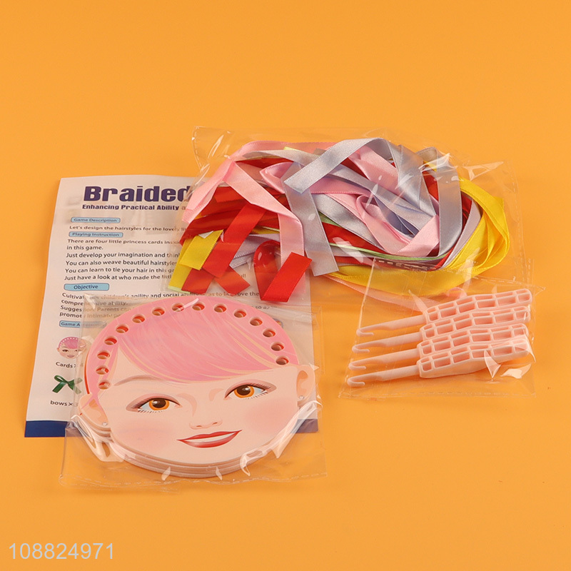 Hot Selling Enhancing Practical Ability Braided Game for Kids