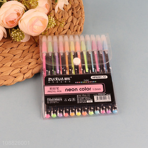 Best price non-toxic kids painting pastel pen watercolor pen