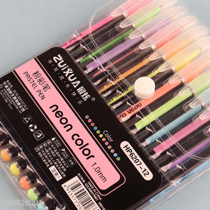 Best price non-toxic kids painting pastel pen watercolor pen