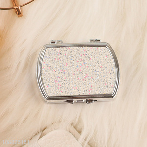 Best quality portable double-sided makeup mirror for sale