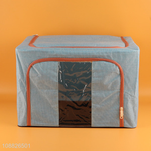 Good quality metal frame oxford cloth collapsible storage box