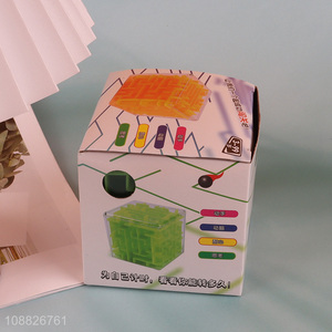 Wholesale 3D cube maze <em>puzzle</em> educational toy for kids adults