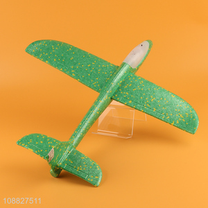China imports foam glider airplane toy hand throwing plane for kids