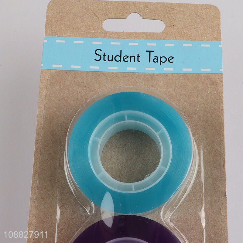 Online wholesale 2pcs colorful stationery tapes for students kids