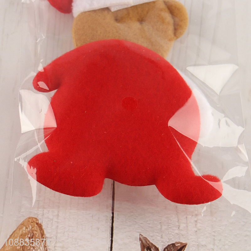 Online wholesale bear shaped christmas hanging ornaments for decoration