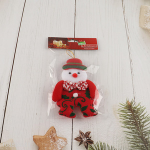 New style snowman shaped christmas hanging ornaments for sale
