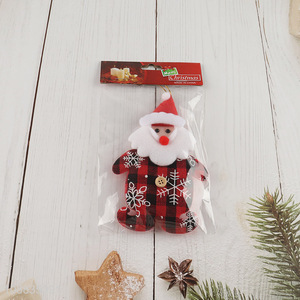 High quality santa claus christmas hanging ornaments for decoration