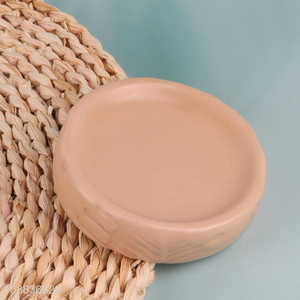 Good quality round ceramic bar <em>soap</em> <em>holder</em> for kitchen bathroom