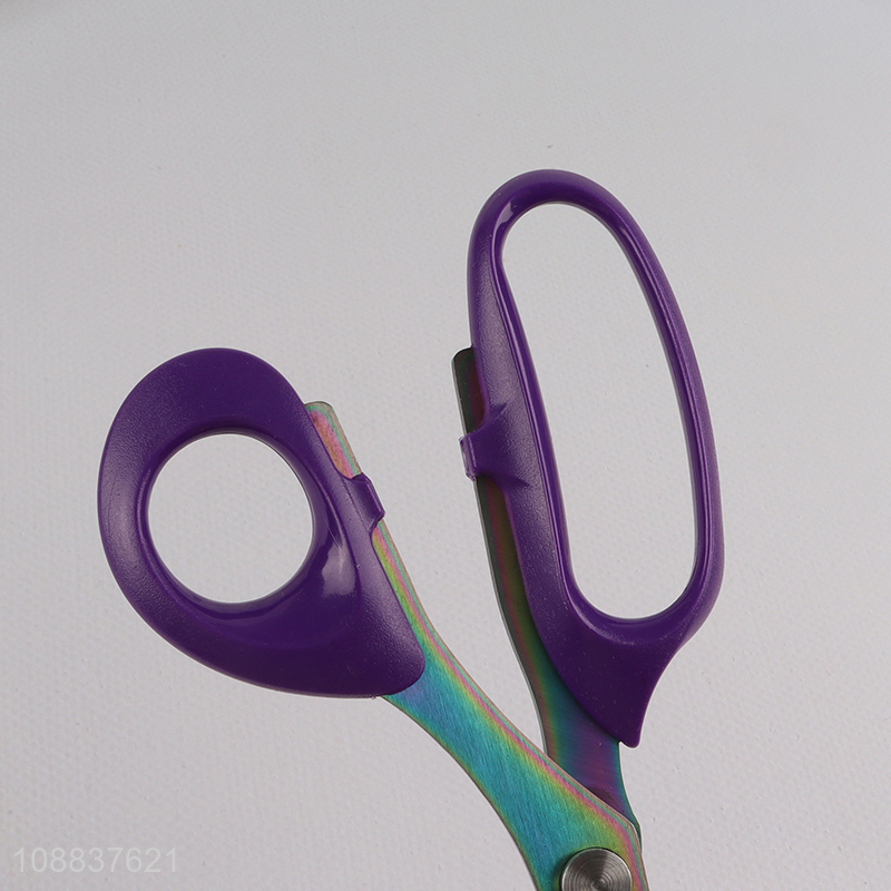 Factory supply carbon steel fabric scissors for cutting clothes