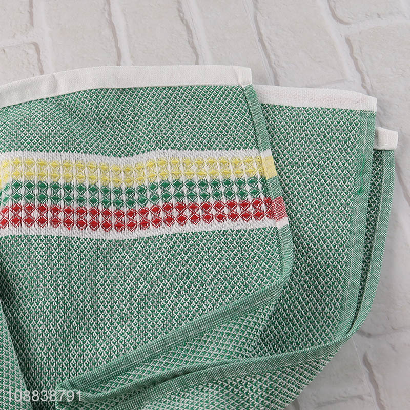 Hot items multicolor cotton kitchen towel cleaning cloth