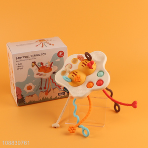 New arrival baby pull string toy baby toddlers sensory toy