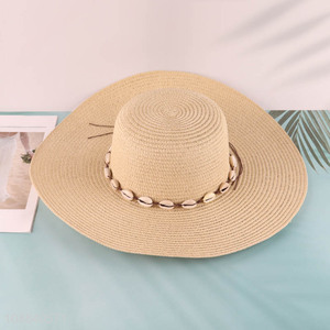 High quality summer beach straw hat sunhat for women