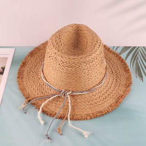 China imports womens beach straw hat floppy beach hat