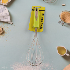 Good price stainless steel balloon whisk egg beater for cooking