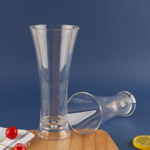 Wholesale Reusable Acrylic Beer Drinking Glasses Juice Cup