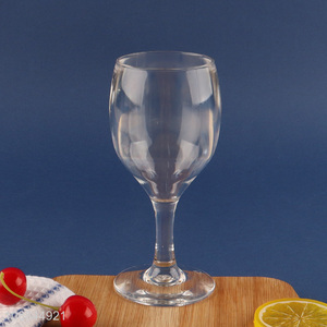 Factory Price Acrylic Wine Glasses Stemmed Plastic Wine Cup