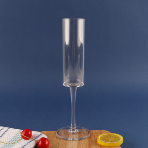 Wholesale Clear Unbreakable Acrylic Wine Glasses with Stems