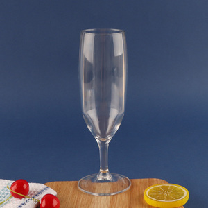 China Imports Acrylic Goblets Stemmed Plastic Wine Glasses