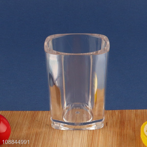 Good Quality Clear Thick Reusable Acrylic Whiskey Glasses
