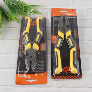 Good Quality 8-Inch Combination Plier with Wire Stripper