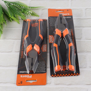 China Imports 8-Inch Combination Plier with Comfort Girp