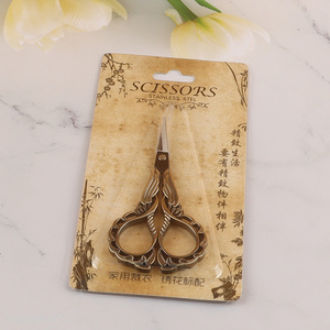 China products DIY thread vintage retro scissors for sale
