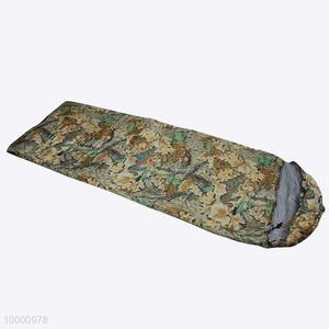 Wholesale Envelope Style Sleeping Bag With Maple Leaf Pattern