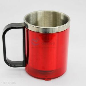 220ml red coffee cup