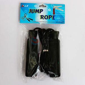 Black Cotton Cover Handle Rubber <em>Skipping</em> <em>Rope</em>