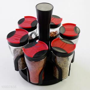 Wholesale 6PCS Red Household Glass Cruet/Kitchenware