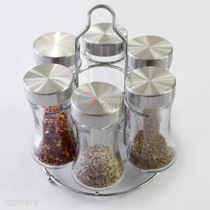 Wholesale 6PCS Household Glass Cruet/Kitchenware With Sealed Cover